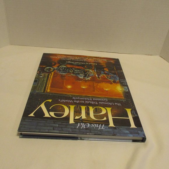 Harley Davidson Vintage 2000 Large White Black Red Graphic Motorcycle Book - Picture 3 of 10